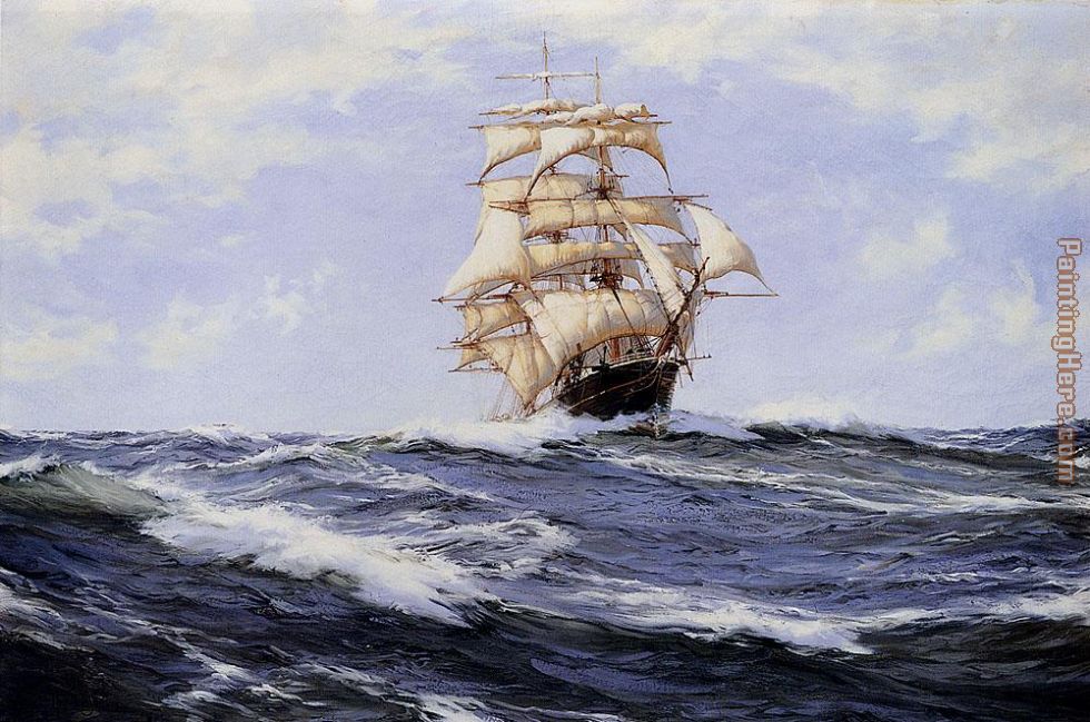 The Torrens painting - Montague Dawson The Torrens art painting